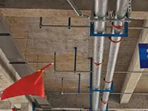 神池管廊支架的安装方法