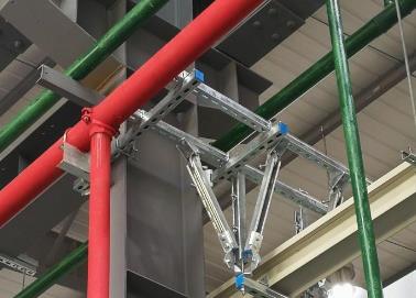 神池该抗震支架的整体式支吊架结构协调性好